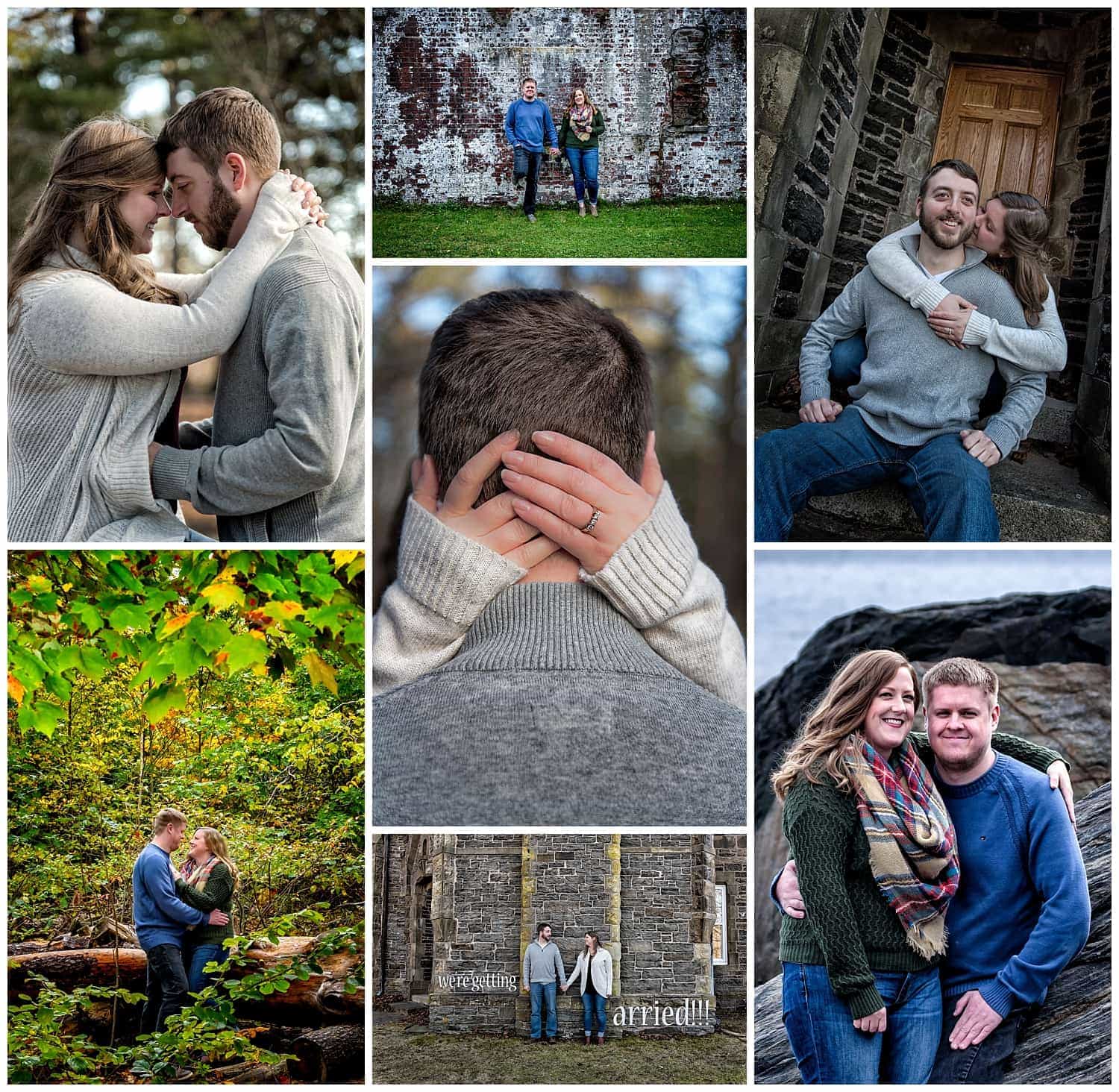 Point Pleasant Park engagement photos of cute couples by a halifax wedding photographer.