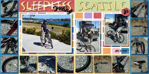 Nova Scotia wedding photographer Sandra Adamson's life on the road as a long hauler cycling in Seattle.