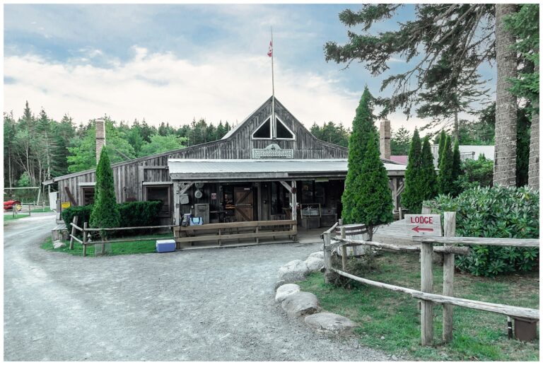 The Logger's Lodge where wedding ceremonies and receptions take place at Hatfield Farm in Halifax.