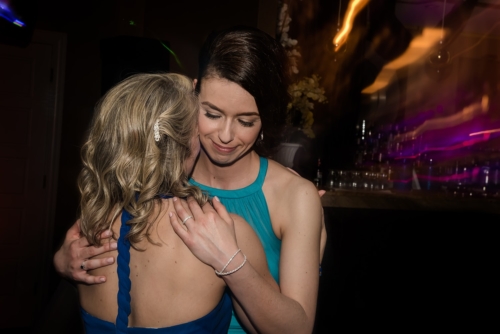 A lesbian, LGBT, first wedding dance at the Comfort Hotel in Halifax NS.